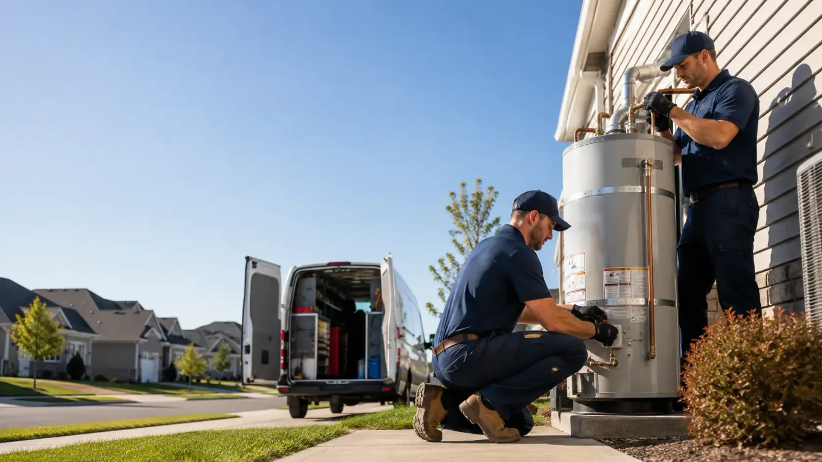 Water Heater Installation in Mark Center, OH